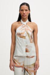 Isabelle Blanche top női viszkóz - zöld L