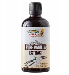Royal Brand Vanília kivonat Cukormentes Tartósítószer Háromszor Koncentrált 110 ml