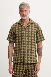 OAS férfi pamut ing - zöld M