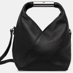 MM6 Maison Margiela bőr táska - fekete Univerzális méret - answear - 216 990 Ft