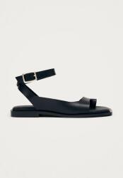 Alohas szandál nyitott sarokkal női bőr Tebas - fekete Női 37