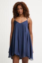 Haveone nyári viszkóz ruha - sötétkék XS