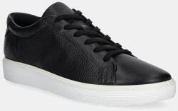 ECCO bőr sportcipő Soft 60 W - fekete Női 38