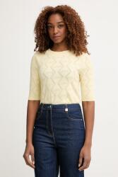 Morgan póló női viszkózzal - sárga S