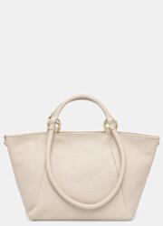 ANSWEAR shopper női bőr - bézs Univerzális méret - answear - 25 990 Ft