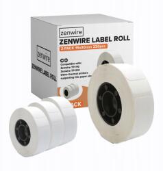 Zenwire Hőcímke tekercs mini hőnyomtatóhoz TP-110 3csomag 230 db (Rolka Mini Etykiet Termicznych 3pak 230 szt )