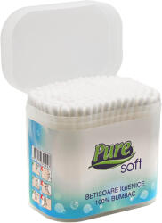 PURE Betisoare de urechi PURE Soft, 200 buc/set