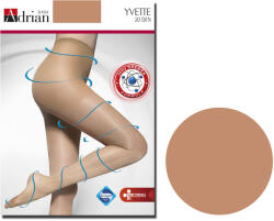 Adrian Harisnyanadrág 20 den Ezüst ion Yvette sima 2 Lion (13148)