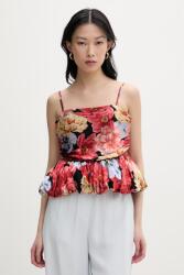 Gestuz pántos női selyemmel - piros 36