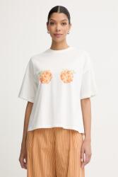 Never Fully Dressed t-shirt női pamut - fehér M - answear - 31 990 Ft