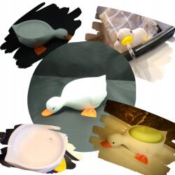  Szappantartó lefolyóval, modern, kacsa alakú (5906114632555)