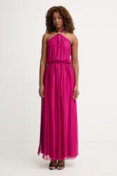 Haveone ruha selyemmel - rózsaszín L - answear - 53 990 Ft