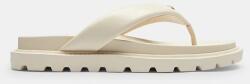 Coach bőr női tangapapucs Brynn Leather Thong Sandal - fehér Női 38