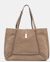 Pollini vászontáska női velúrbőr - zöld Univerzális méret