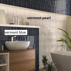  7, 5x23 VERMONT NAVY BLUE kék Vintage csempe