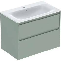 Geberit Set lavoar si mobilier Geberit Selnova Square cu doua sertare, 80x48x62 cm, verde salvie mat (504.139.IK.1)