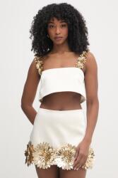 Retrofete női blúz Sinead - bézs L