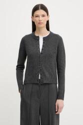 rag & bone kardigán női gyapjú hozzáadásával Wallace - szürke L