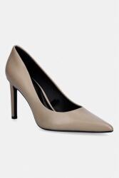 Calvin Klein tűsarkú bőr ESS STILETTO 90 - bézs Női 41