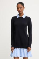 Morgan ruha viszkózzal - sötétkék M