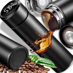  Termosz Bögre Led Termosz 500ml Kávé Tea Érintőképernyős Autó Pro (Smart Cup LED)