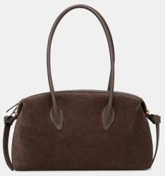 Yuzefi női velúrbőr táska BRIOCHE DUFFLE - barna Univerzális méret