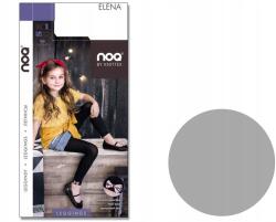 Knittex Paloma lány leggings masnival, szürke 140-146 (6683)