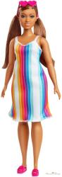 Mattel 50. évfordulós Malibu baba - Szívárvány mintás ruhában (GRB38) (GRB38)