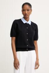 Morgan blúz női pamut - sötétkék M