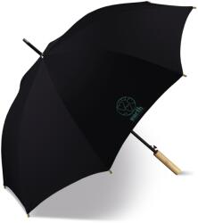 Happy Rain Earth 61101 Long Ac fekete női esernyő fekete újrahasznosított (61101 Long AC Black)