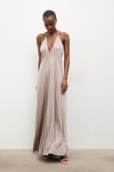 ANSWEAR viszkóz ruha - bézs M