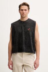 Kaotiko top pamut - fekete S