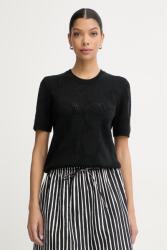 Marimekko t-shirt női pamut - fekete M - answear - 48 990 Ft