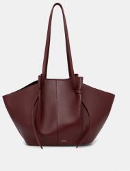Yuzefi shopper női bőr LARGE MOCHI - burgundia Univerzális méret