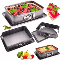 kamille Tortaforma Sütemény Forma Kihúzható 31x22x8 Kamille (KM6041)