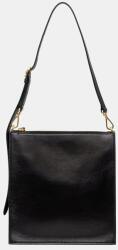 Pollini vászontáska női bőr - fekete Univerzális méret