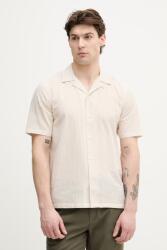 Lindbergh férfi pamut ing - bézs L