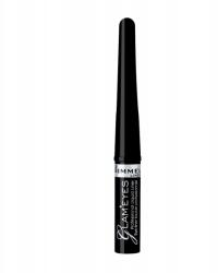 Rimmel London Glam Eyes folyékony szemceruza 001 Black Glamour 3, 5 ml (34003656001)