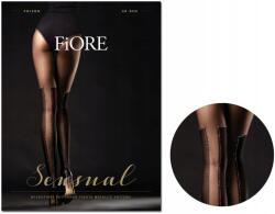 Fiore Lurex harisnyát utánzó harisnyanadrág Poison 40den 2 (5298)