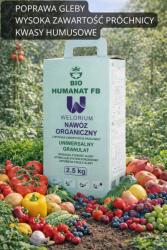 Humin műtrágya Granulátum huminsav talajjavító 2, 5 kg Humanat Fb (Polska)