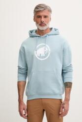 MAMMUT kapucnis melegítőfelső férfi pamut - türkiz S
