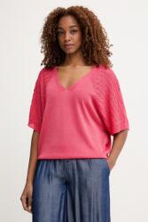 Morgan pulóver női viszkózzal - narancssárga M