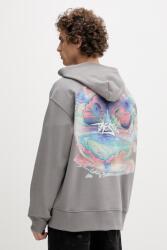 Diesel melegítőfelső férfi pamut S-MACS-HOOD-V2 - szürke S