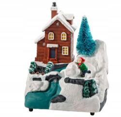 Livarno Home Kis animációs karácsonyi jelenet Livarno Home LED-ekkel és zenével (4055334312233)