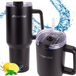 kamille Termosz Bögre Acél Termosz 100% Légmentes Tágas kulacs Kamille 1200 ml (KM-2172)