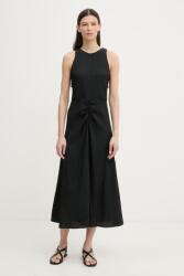 Sessùn viszkóz ruha - fekete M