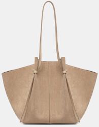 Yuzefi női velúrbőr shopper XL MOCHI - bézs Univerzális méret
