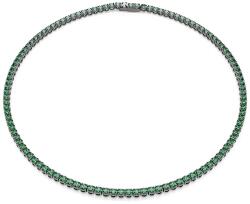 Swarovski női nyaklánc köbös cirkónium MATRIX - zöld L
