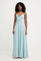 TWINSET kiszélesedő ruha viszkóz - kék 34