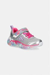Skechers ETERNAL HEART LIGHTS gyerek sportcipő - ezüst 23